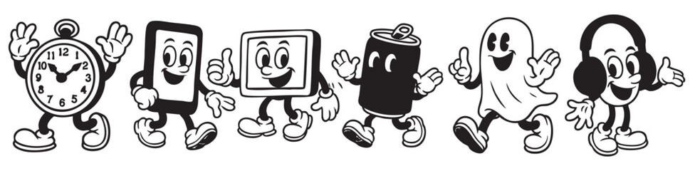 Retro Character Bundle