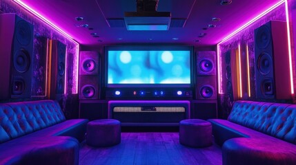 Luxury, immersive home theater