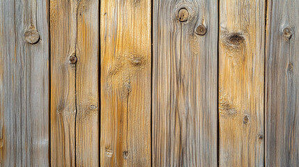 Obraz premium A close-up of the surface texture of light brown wood grain, with soft lighting and high resolution. The background is clean and simple,