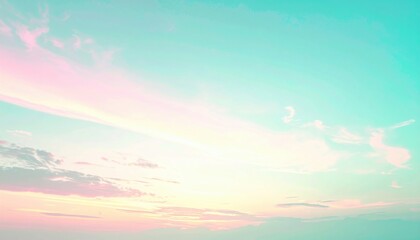 Obraz premium Serene sunset over ocean horizon coastal area sky photography tranquil atmosphere wide angle view natural beauty