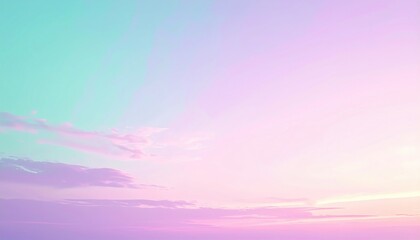 Obraz premium Serene sunset over ocean coastal landscape aesthetic background tranquil atmosphere wide angle view calm vibes