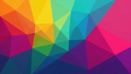 Geometric abstract shapes, multicolored, modern style, trendy, pattern