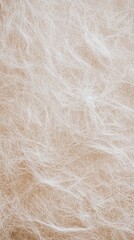 Obraz premium Detailed macro of tangled natural fibers, rustic texture in soft golden color
