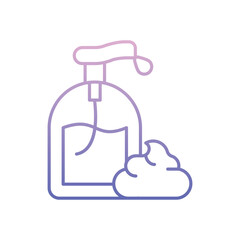 Lotion Icon vector stock illustration