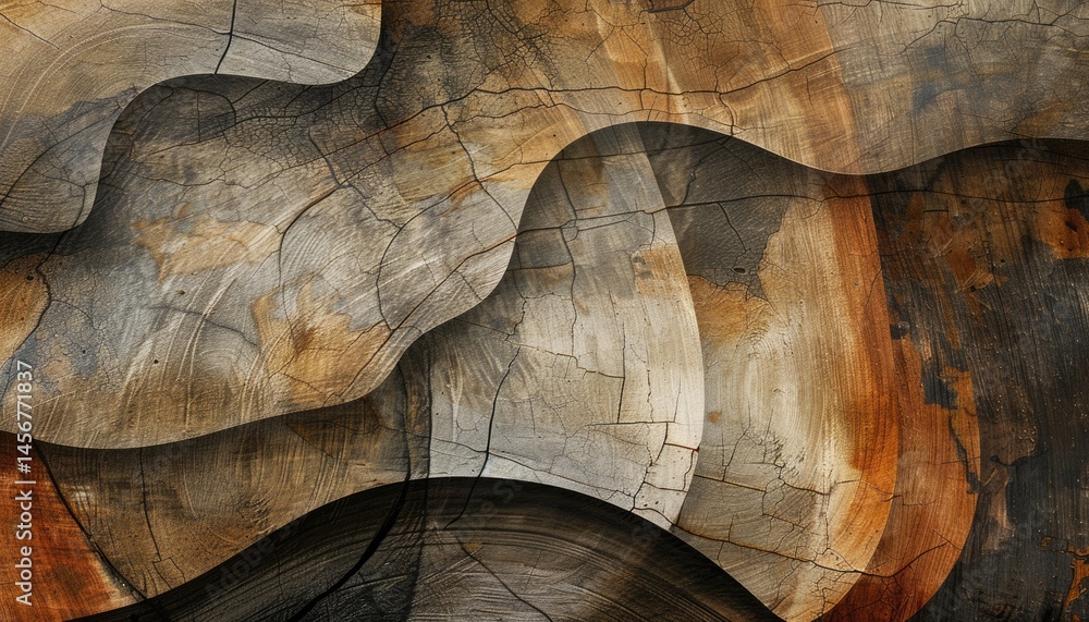 Poster the abstract rustic color wave flowing express the old style texture. seamless pattern of rough vivi