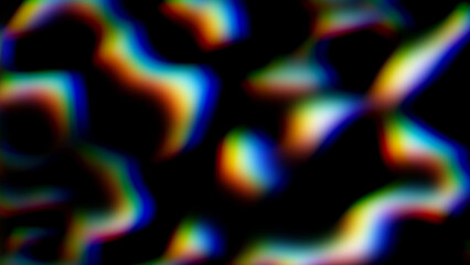 Neon Glow Abstract Background