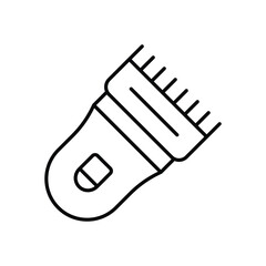 Shaving Machine Icon vector stock illustration