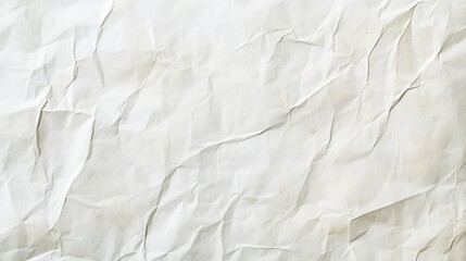 A close-up of crumpled white paper.