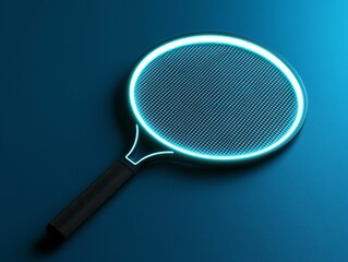 Neon Tennis Racket