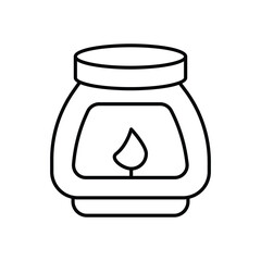 Aromatherapy Icon vector stock illustration