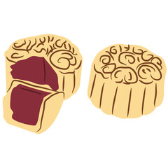 Mooncake Chinese food
