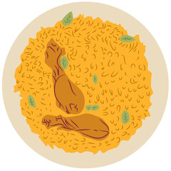 Biryani Traditional India Food