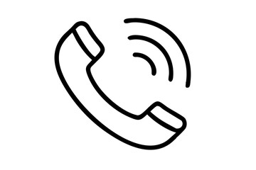 Contact Us Call Icon, Phone Support, Hotline