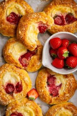 strawberry and blueberry pie