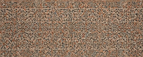 Elegant flat geometric Moroccan pattern  Intricate line art, seamless repeat ,  polygon,  line art,  repeat