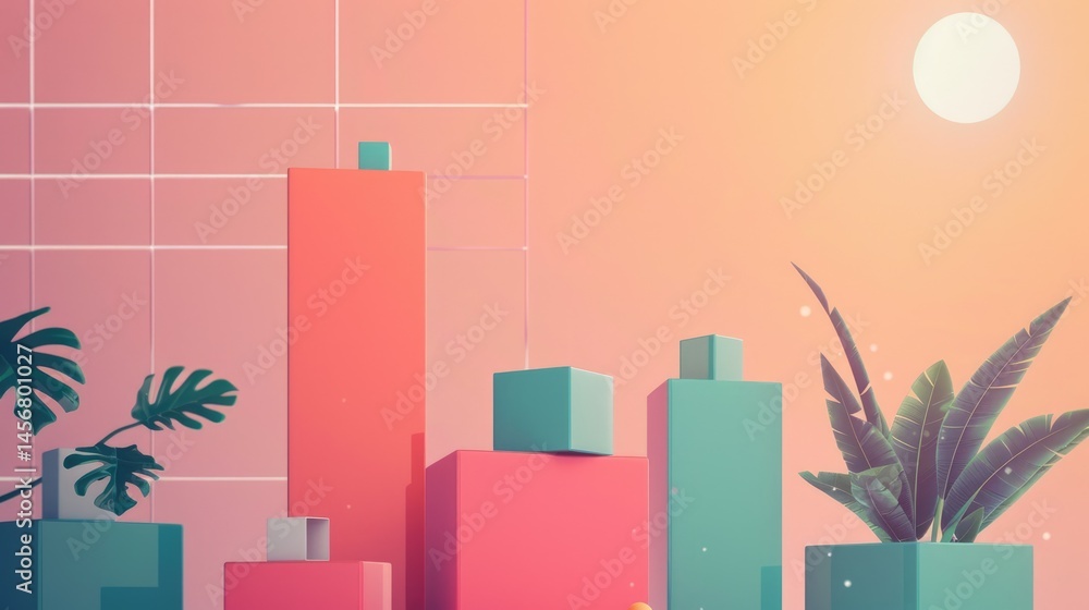 Poster creative background picture of human for business application website design to advertise. drawing i