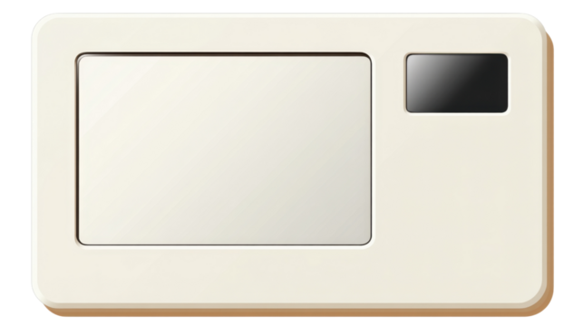 light switch on white background - Powered by Adobe