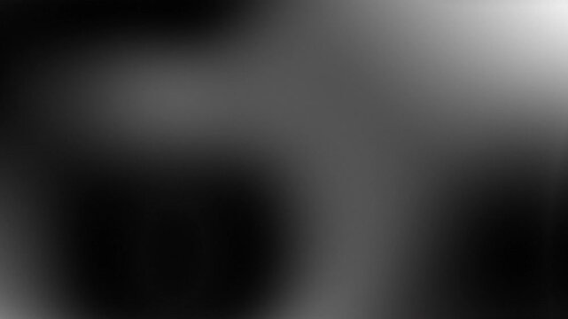 Abstract animated black and white gradient motion background video loop 4K