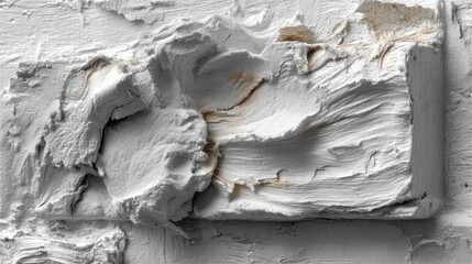 clear white plaster texture pattern.stock photo