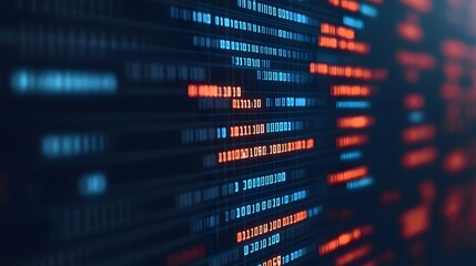 Futuristic digital banking and fintech interface