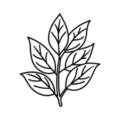 vector tree silhouette