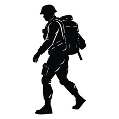 Silhouette of a Person Kite Surfing, Windsurfing, or Kitesurfing