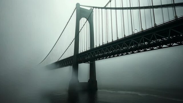 Misty Bridge Structure