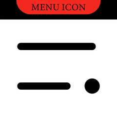 Menu UI Design Elements icons. Set of hamburger Menu buttons. Website Navigation Icons for Mobile App and User Interface. Modern colored Navigation buttons or Web menu and ui icons set