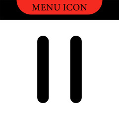Menu UI Design Elements icons. Set of hamburger Menu buttons. Website Navigation Icons for Mobile App and User Interface. Modern colored Navigation buttons or Web menu and ui icons set