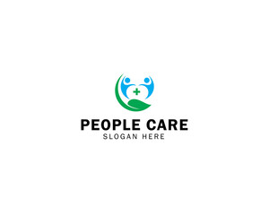 People Care Logo Template, Global Community Logo Icon Elements Template. Community human Logo template vector.