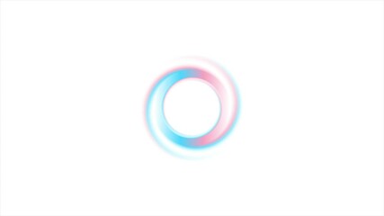Transgender flag colors abstract smooth circle background. Pink and blue motion design. Video animation Ultra HD 4K 3840x2160 - Powered by Adobe