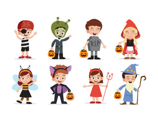 Set Happy Halloween Icons