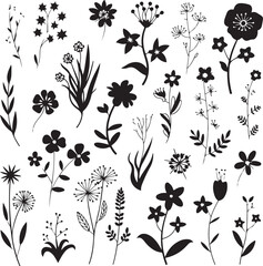 Spring Flowers SVG | Floral Bloom Clipart | Botanical Cut File for Cricut & Crafts

Hand Drawn Spring Flower SVG | Wildflower Silhouette | Garden Bloom Design

Spring Bouquet SVG | Elegant Floral Arra