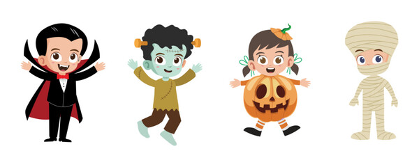 Set Happy Halloween Icons
