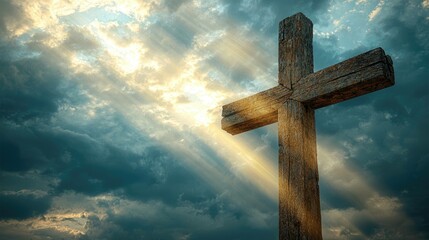 Religious cross illustration