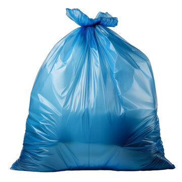 sac poubelle bleu