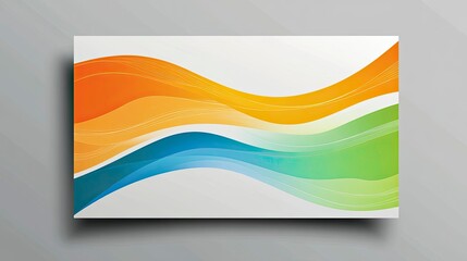 Obraz premium Abstract Colorful Flowing Waves For Background Use.