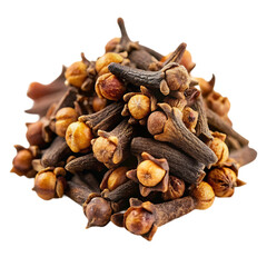 Obraz premium Dried Cloves and Spices: Aromatic Blend for Cooking and Health