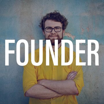 Square Big Type with Type and Media
