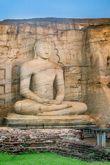 lying Buddha in Sri Lanka,.Gal Vihara in Polonnaruwa