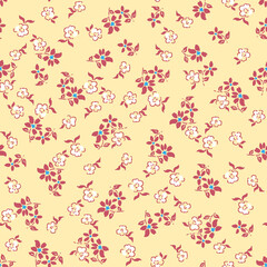 seamless pattern with flowers