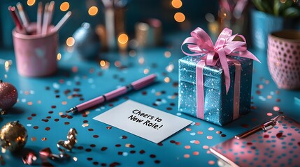 Celebrating a New Role with a Festive Gift Card