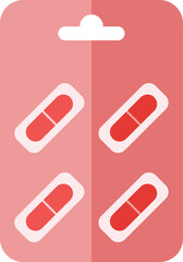 medicine icon in flat style