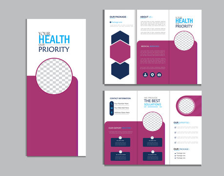 Professional business tri fold brochure design. Professional business tri Template Design. Medical Trifold Brochure Design Template. TrifoldBrochure Cover Mockup. Trending Trifold Brochure Design .
