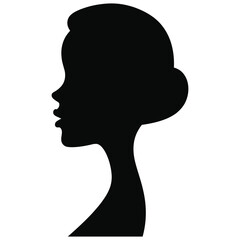 silhouette of a woman
