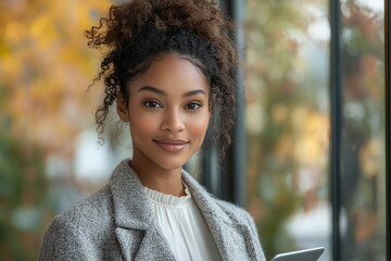 portrait of a young woman
