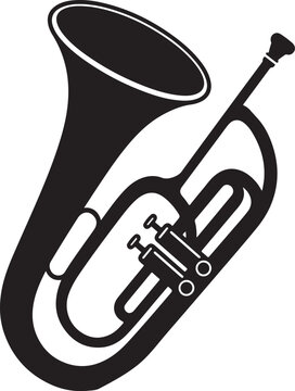 Baritone Player Silhouette