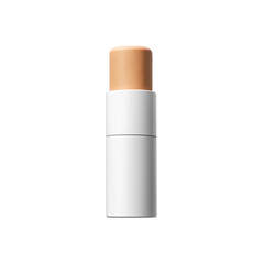 Pet Safe Sunscreen Stick Soft Pinks and SPF Formula Isolated on Transparent Background
