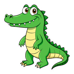 crocodile funny cartoon image