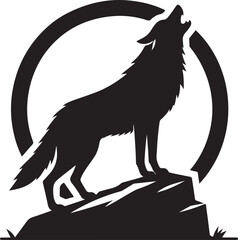 wolf vector illustration